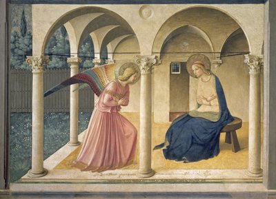 La Anunciación, c.1438-45 de Fra Angelico